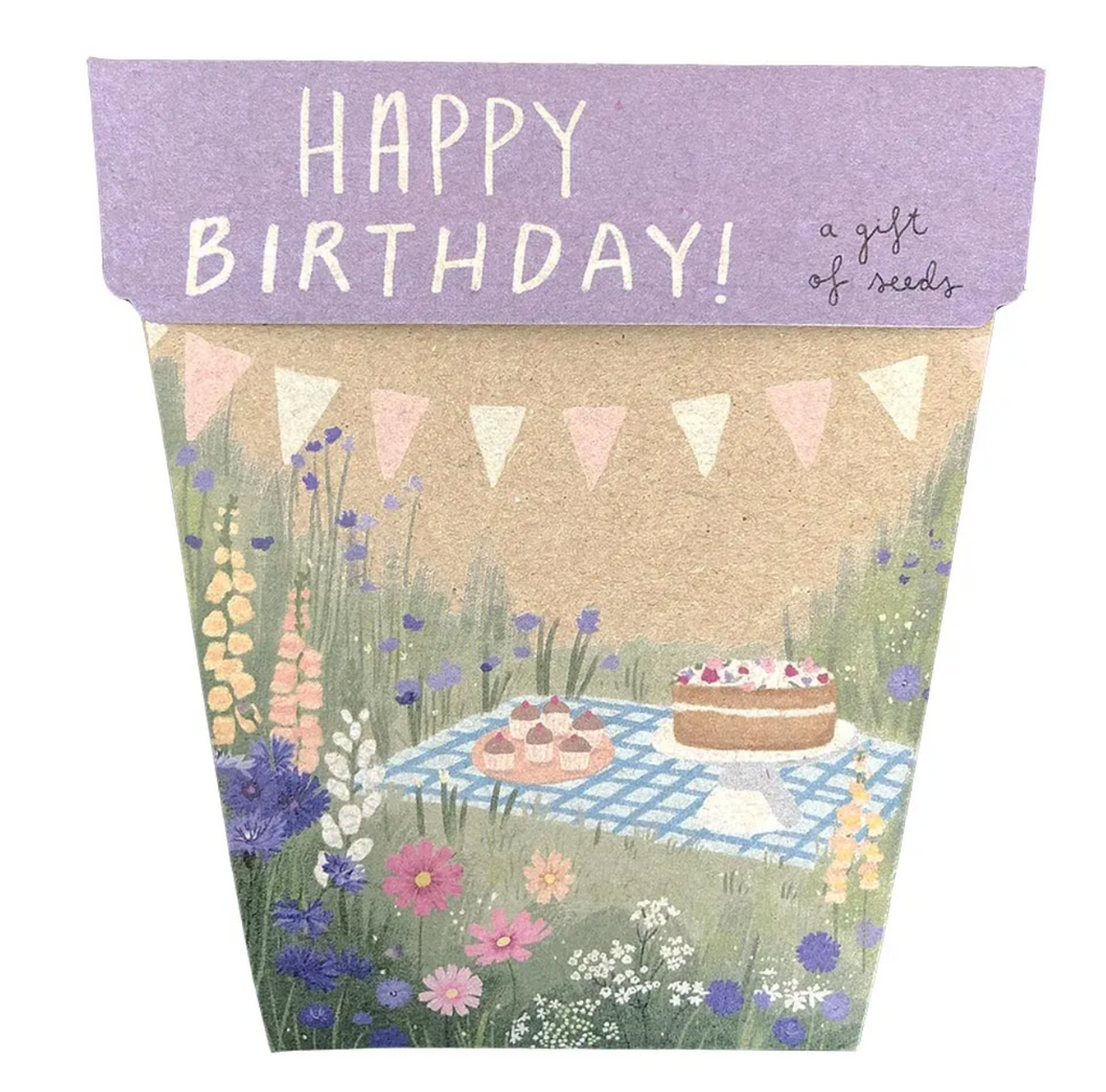 Happy Birthday - Seed Gift Card