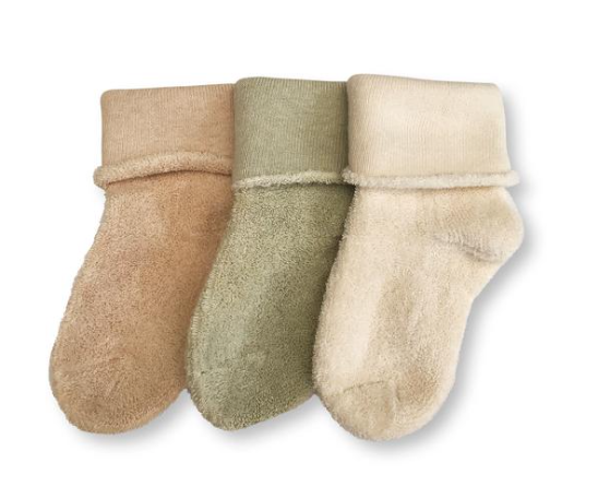 3-Pack Terry Cotton Socks