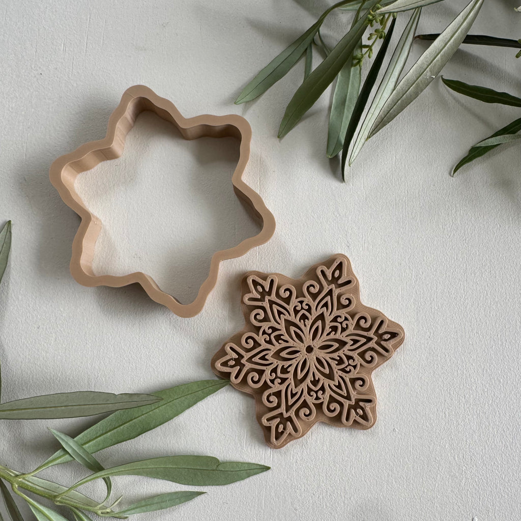 Ornamental Star - Eco Stamp/Cutter Set