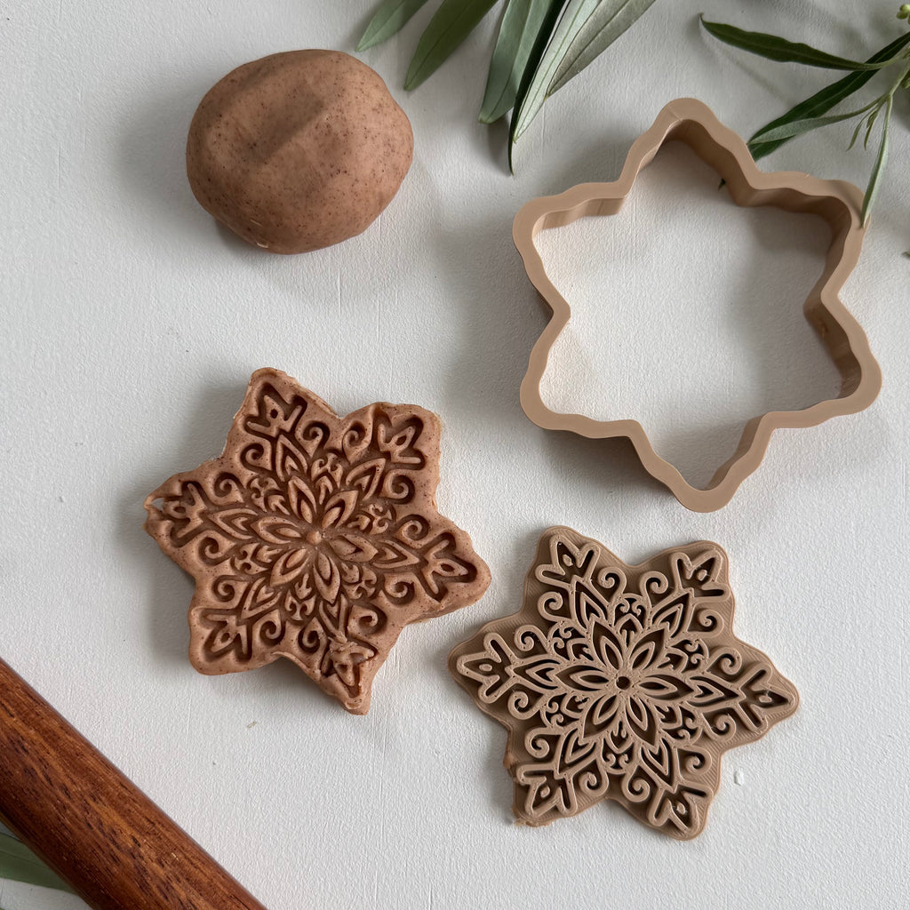 Ornamental Star - Eco Stamp/Cutter Set