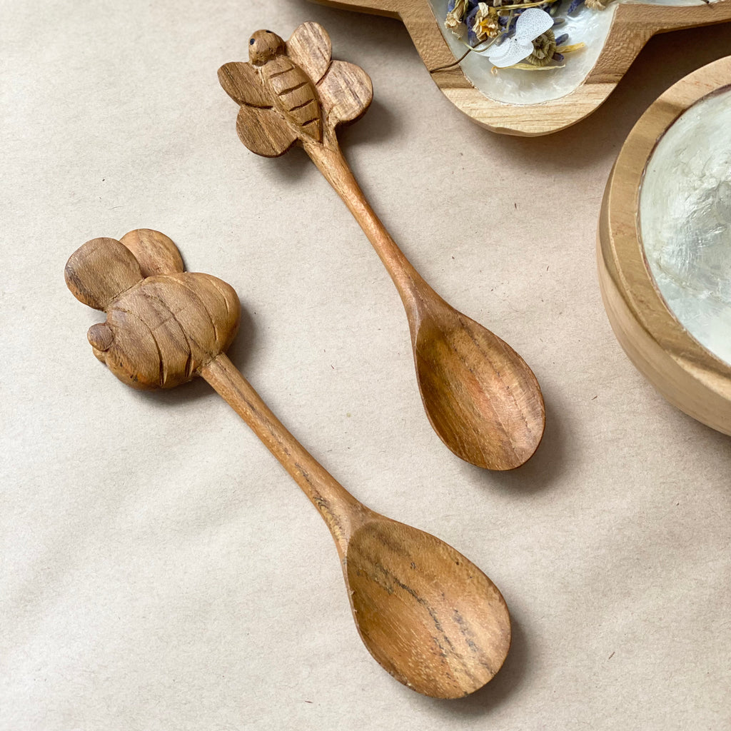 Wooden Play Spoons
