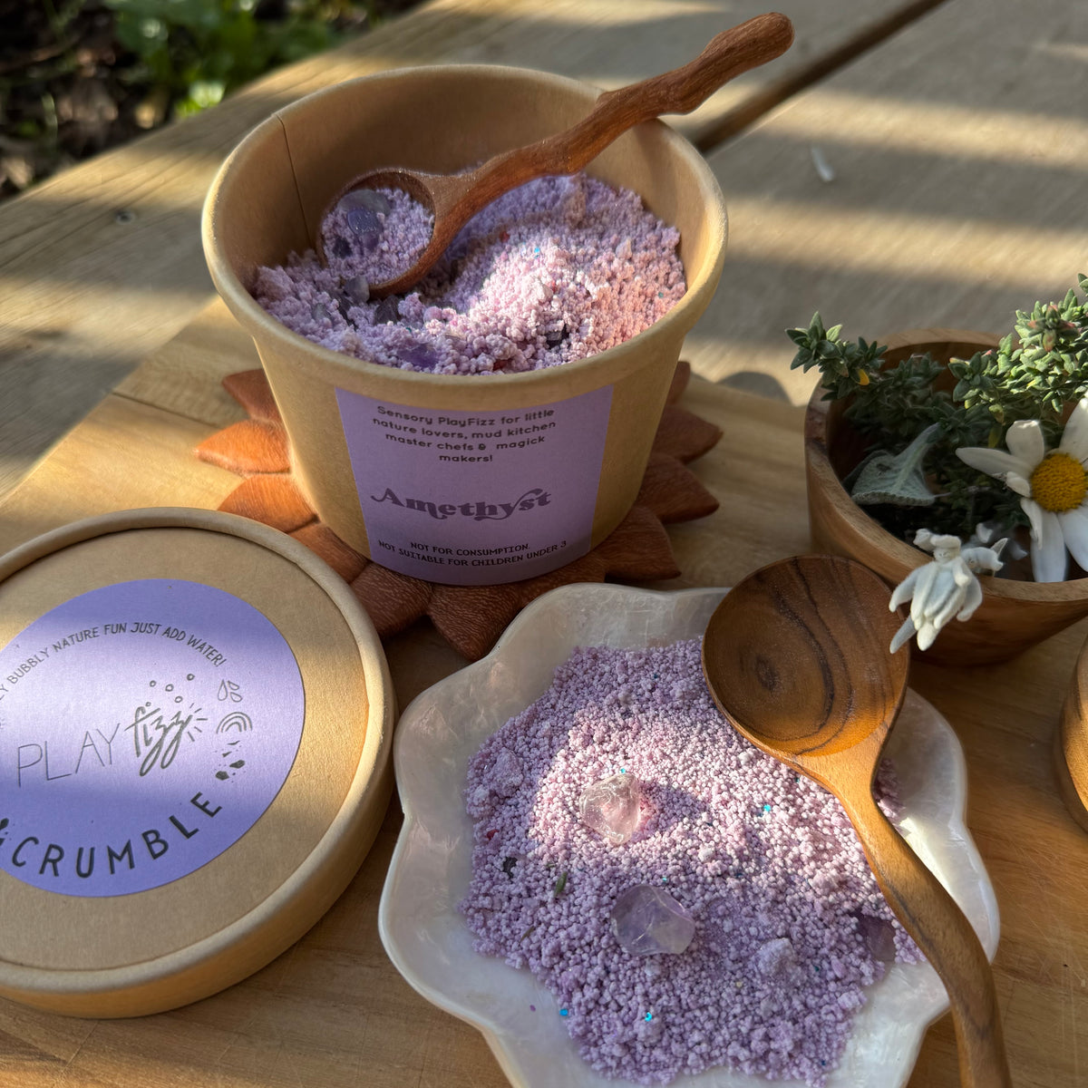 PlayFizz Crumble Cup – Amethyst | Little Wild & Green