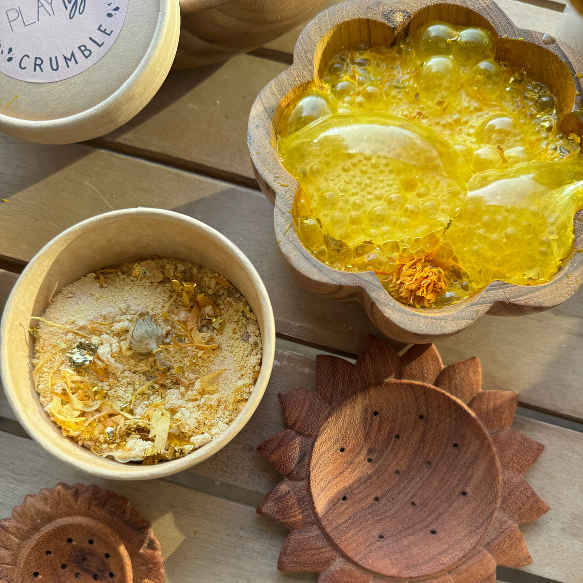 PlayFizz Crumble Cup – Sunshine | Little Wild & Green