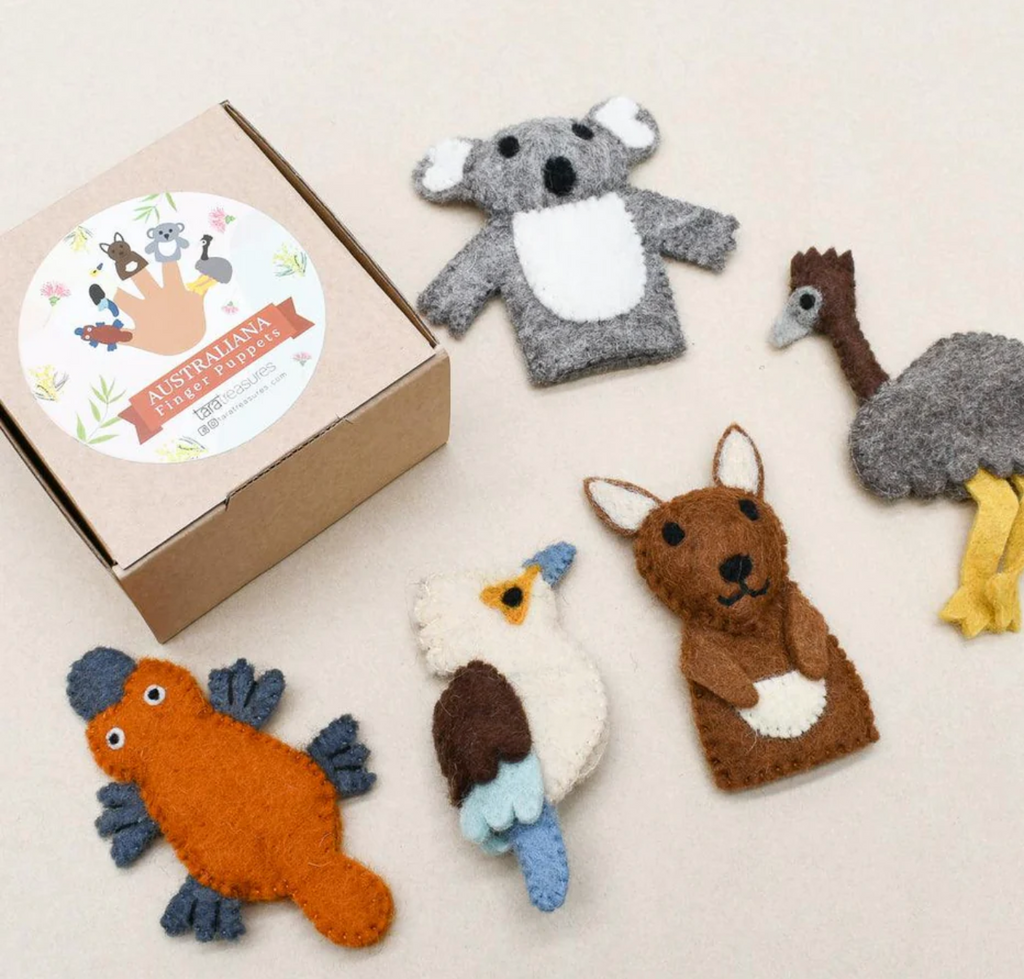 Australian Animals - Finger Puppet Set